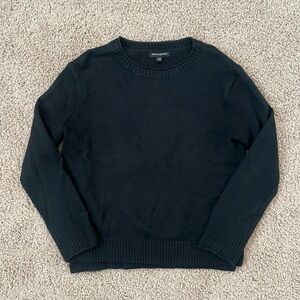 Banana Republic Fuzzy Black Sweater